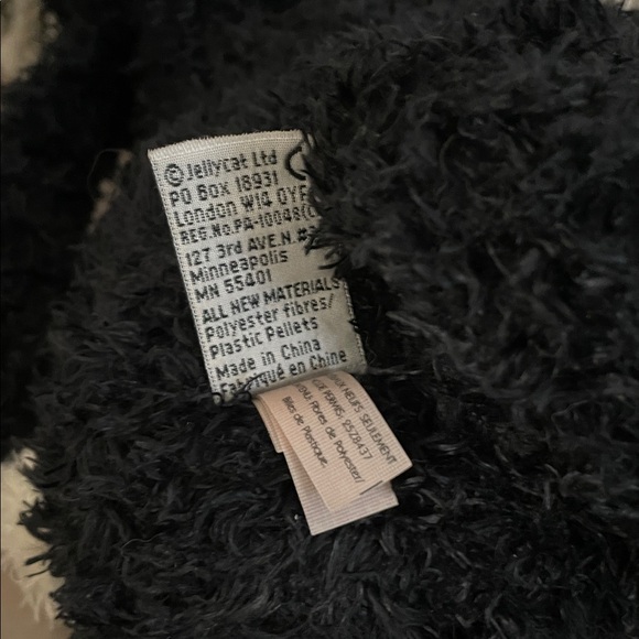 Jellycat Bunglie Kitten Cat Black and White Tuxedo 16" Rare and Retired - Picture 8 of 8